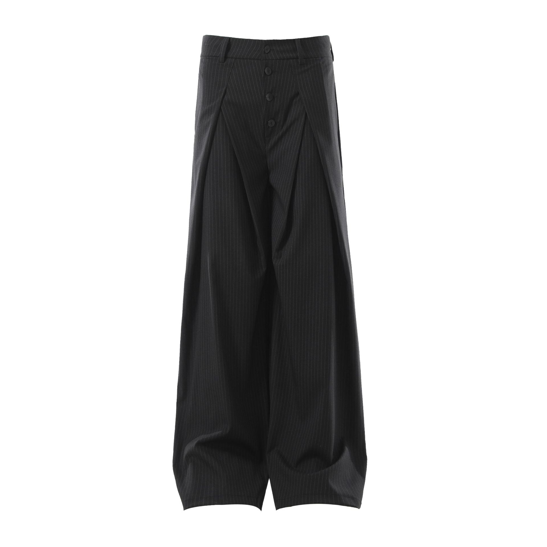 American-style Vintage Streetwear Unisex Retro Suit Pants